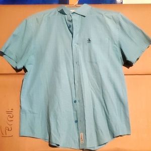 Men's short sleeve button down
